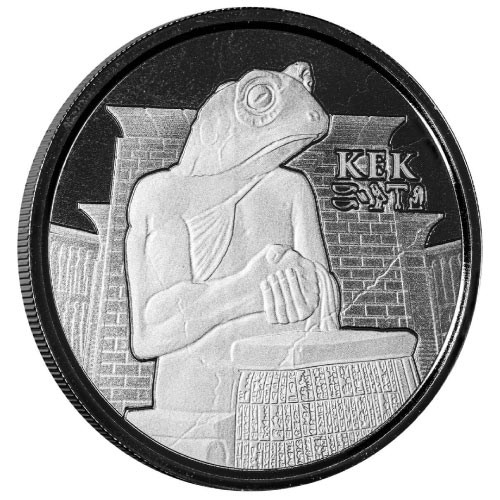 2022 Silver 1 oz Chad KEK Prooflike