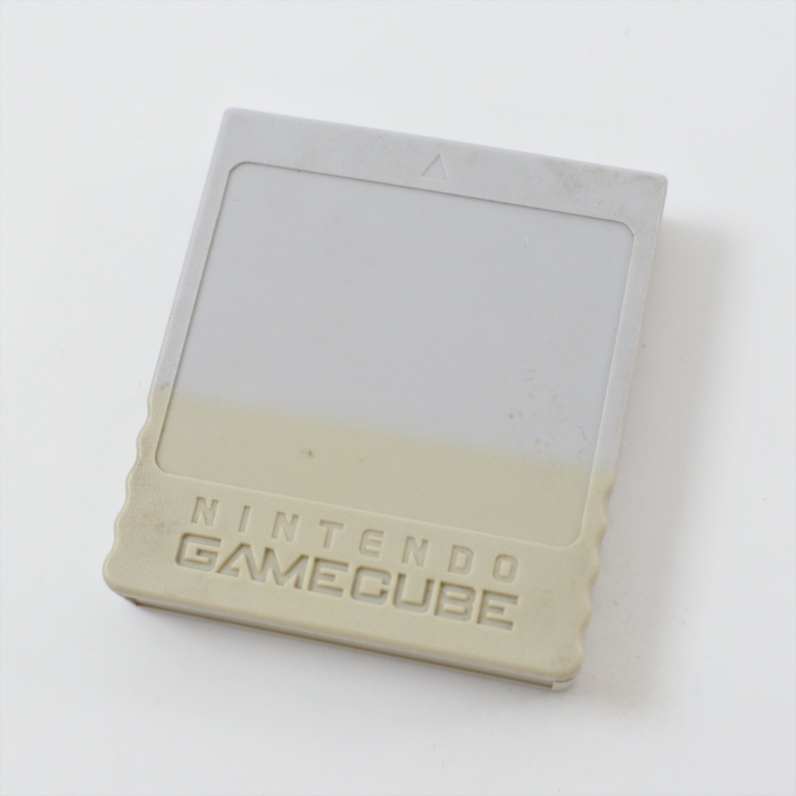 Gamecube MEMORY CARD Gray DOL-008 Nintendo Official  d229 gc