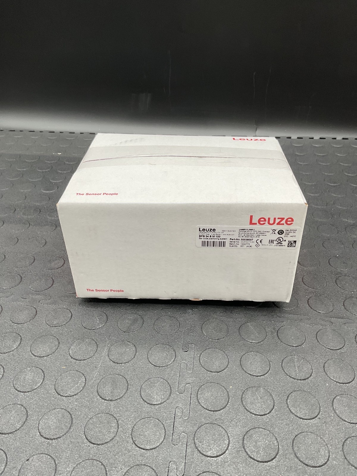 LEUZE BPS 34 S M 100 Barcode Positioning Sensor NEW