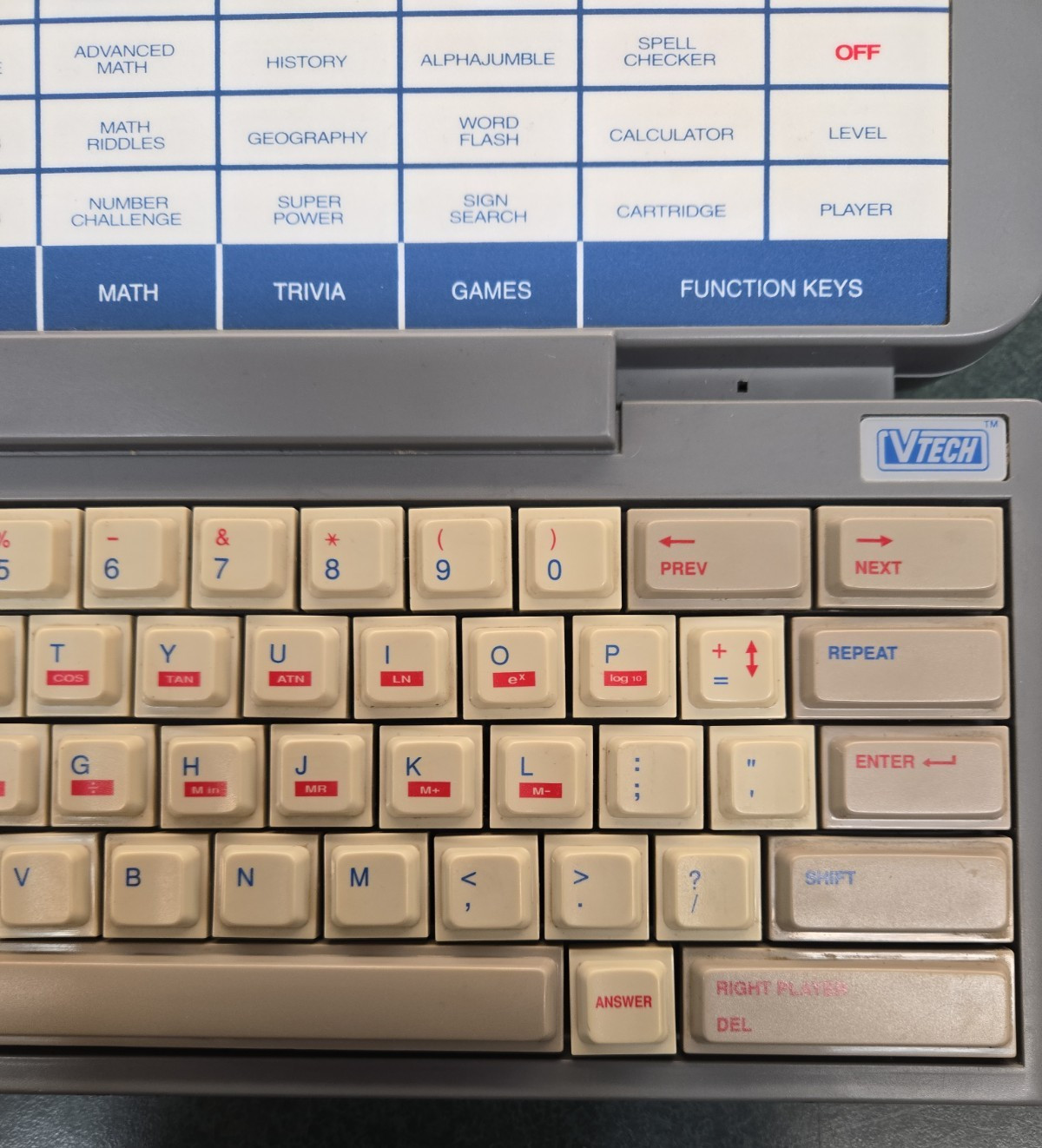 Vintage VTech Pre computer 2000 Educational Toy