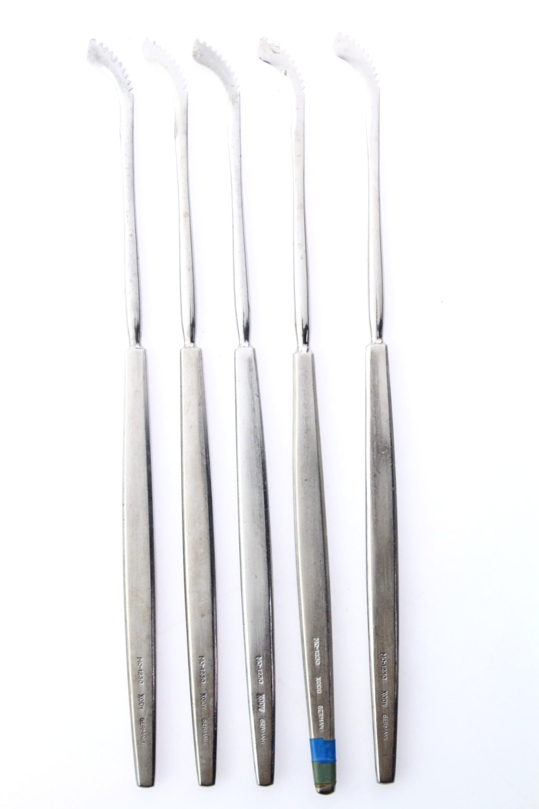 LOT of 5 / V. Mueller MO-1230 Fisher Tonsil Knife & Dissector 8.25" (21cm) ENT