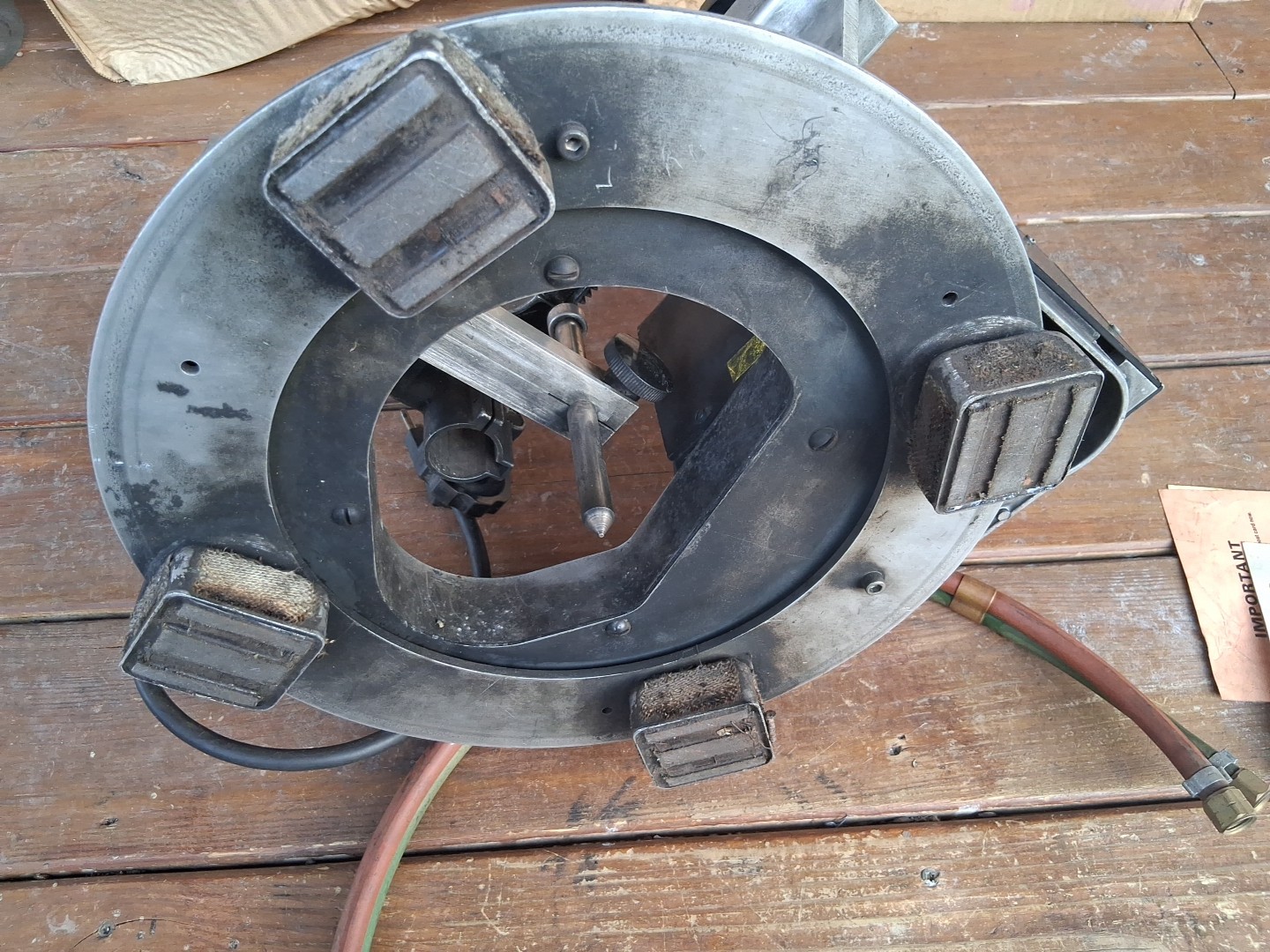 Bug-o Hob-o Circle Burning System Weld Tooling Corp