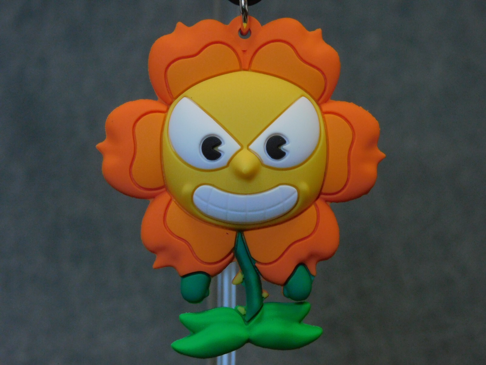 Cuphead NEW * Cagney Carnation Clip * Blind Bag Figural Keychain Monogram Game