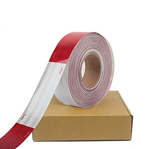 Waterproof Reflective Safety Tape Roll 2"X150' Feet Long Yellow Black Red&White
