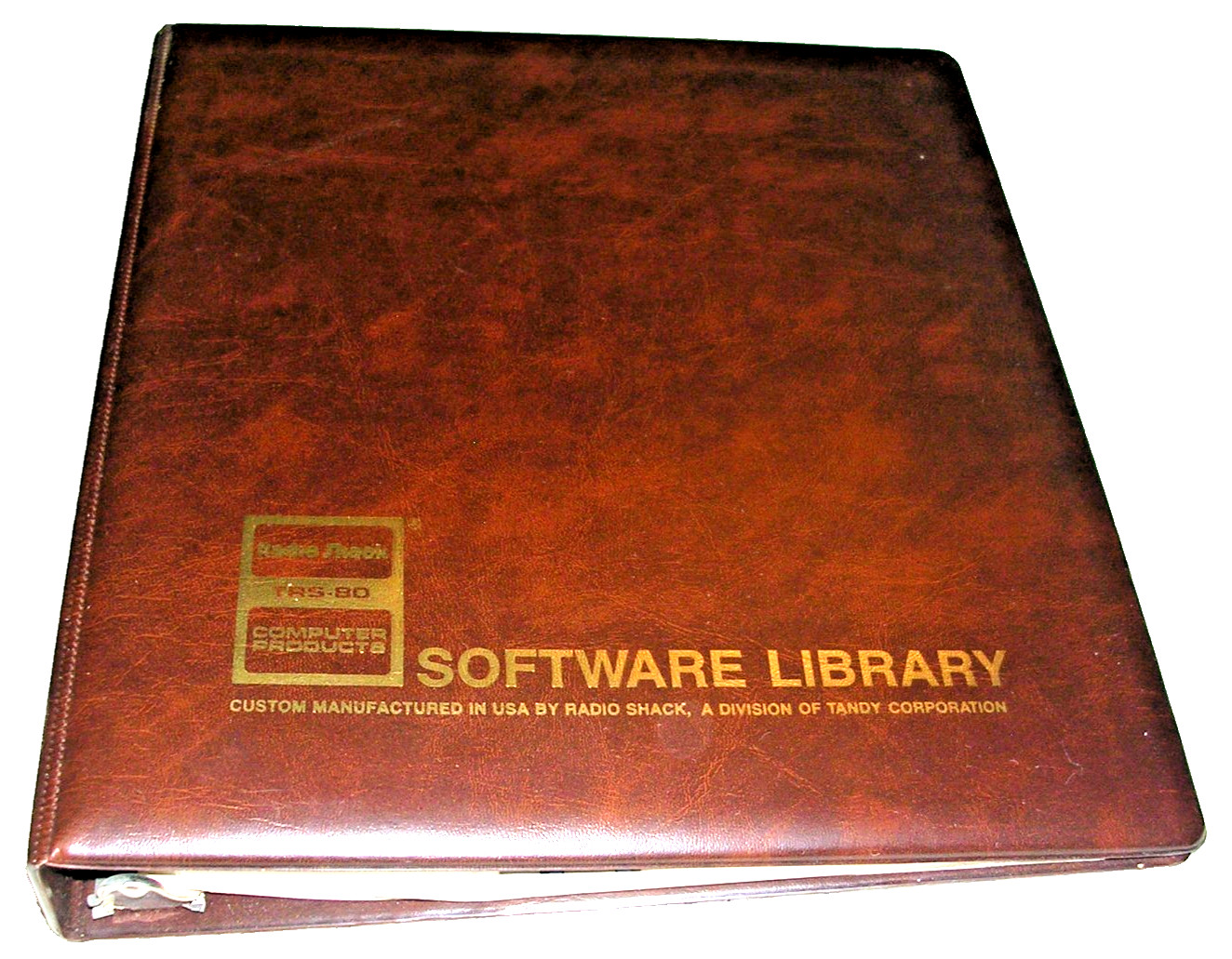 Vintage Radio Shack TRS-80 Profile Floppy Disk Binder Manual Cat. No. 26-1562