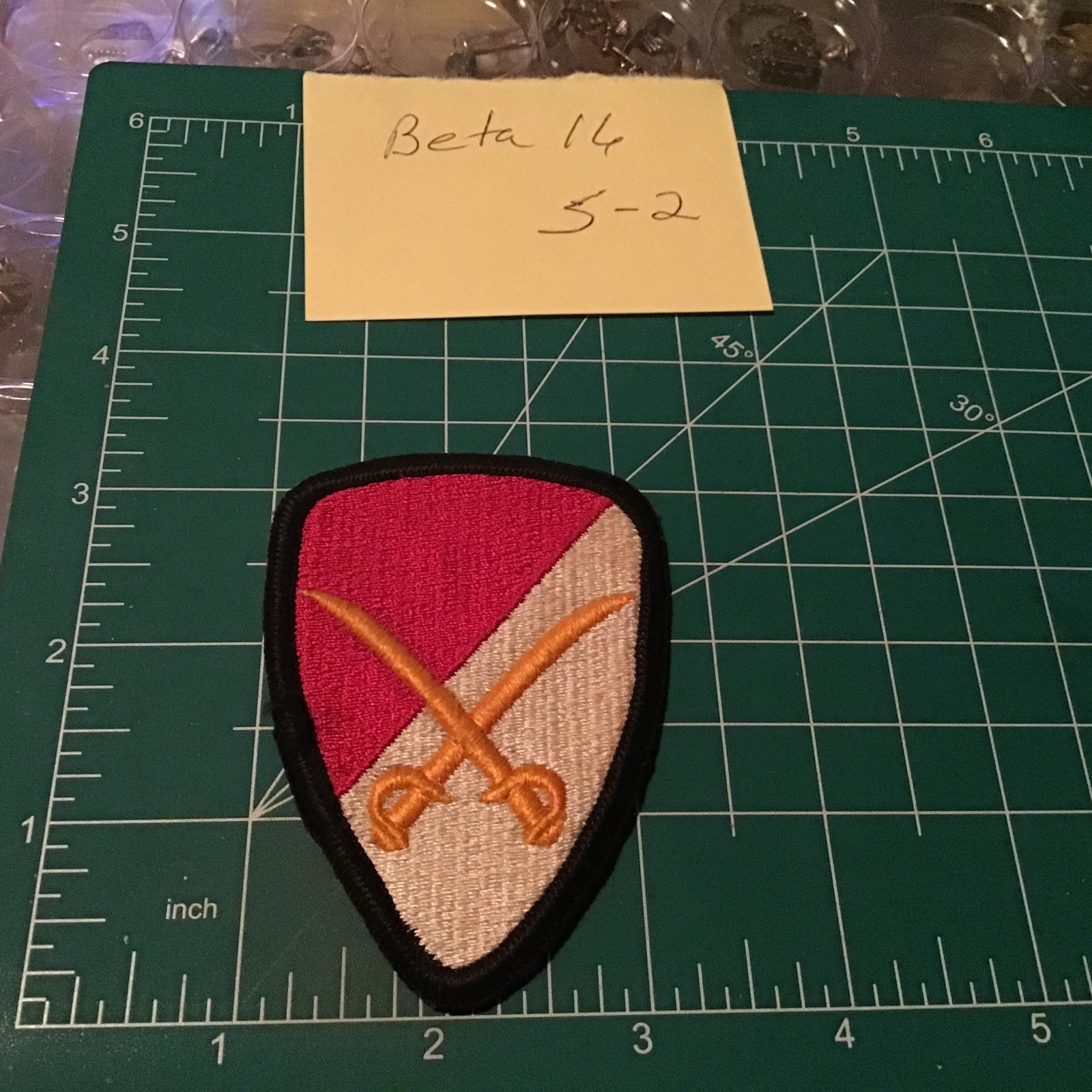 US ARMY PATCH US 6th CAVALRY BRIGADE - SEW ON NOS