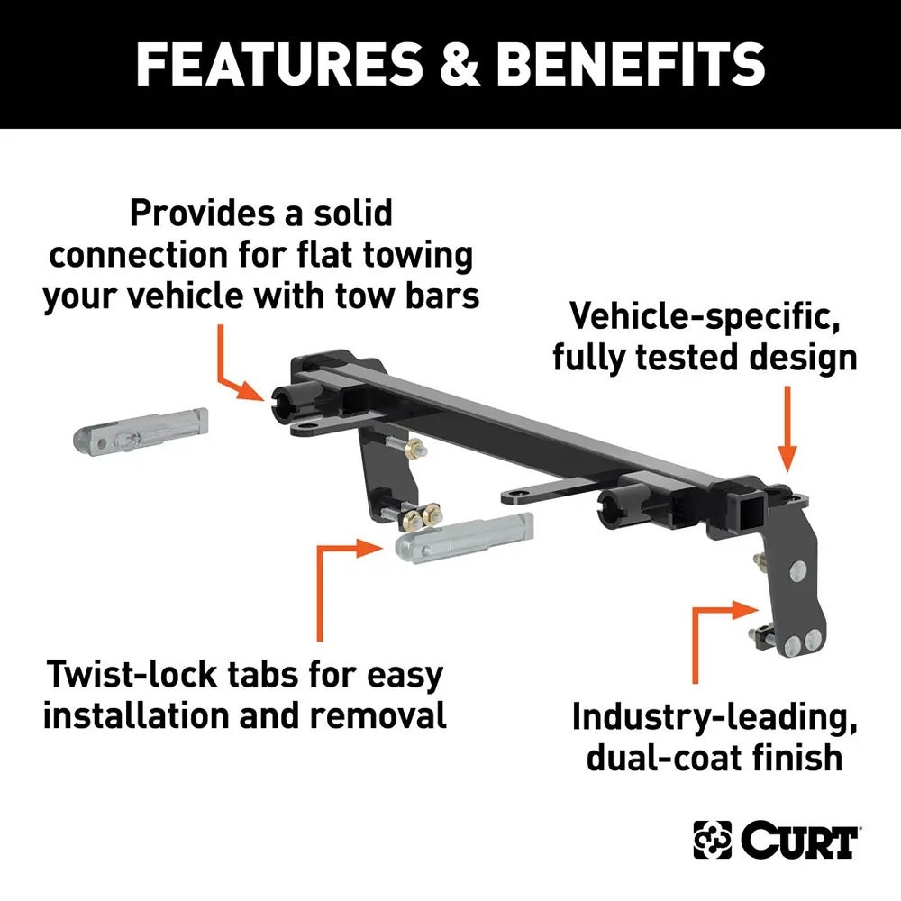 CURT 70107 Custom Tow Bar Base Plate