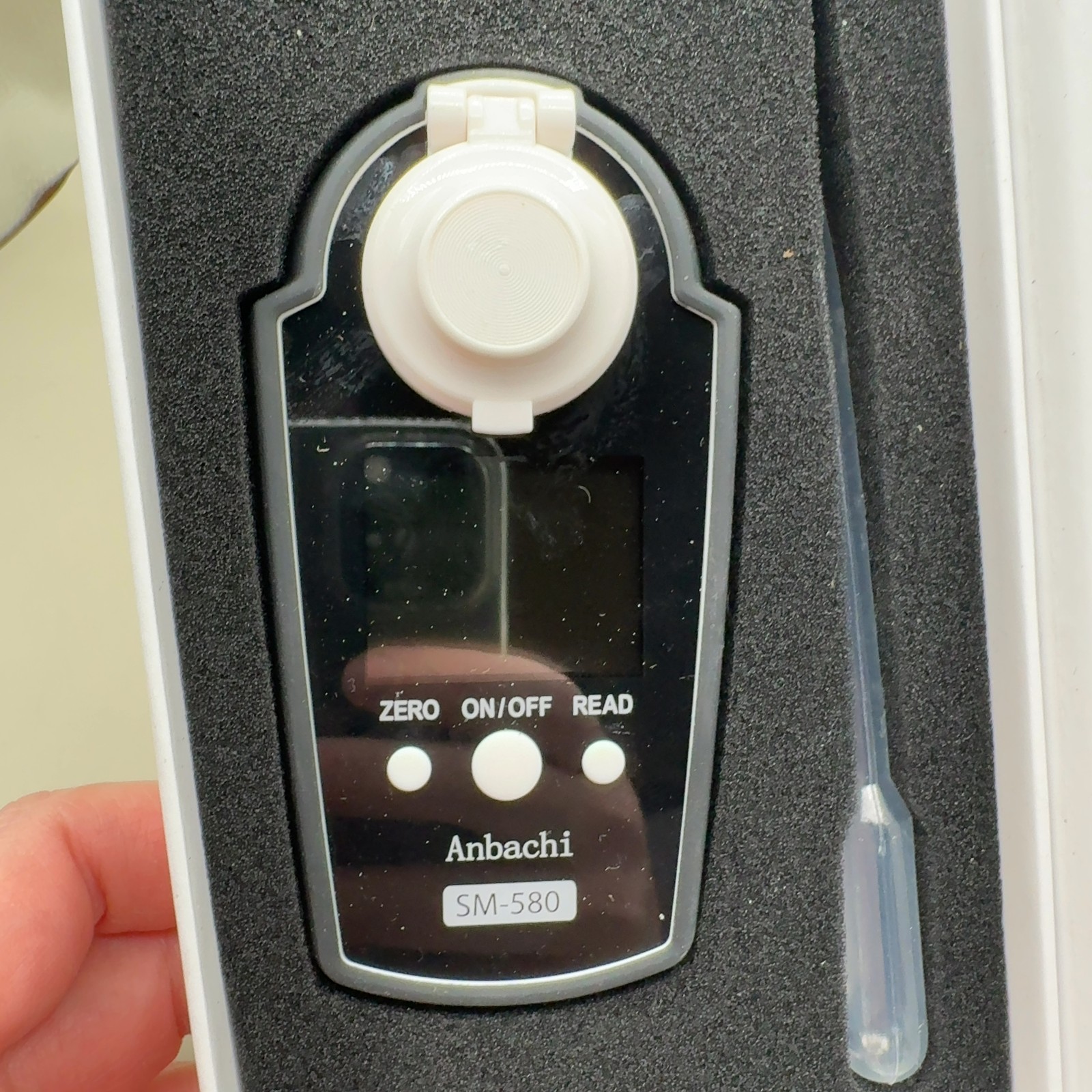 Digital Brix Refractometer 0-58% Sugar Meter ATC Portable Juice Kombucha Tester