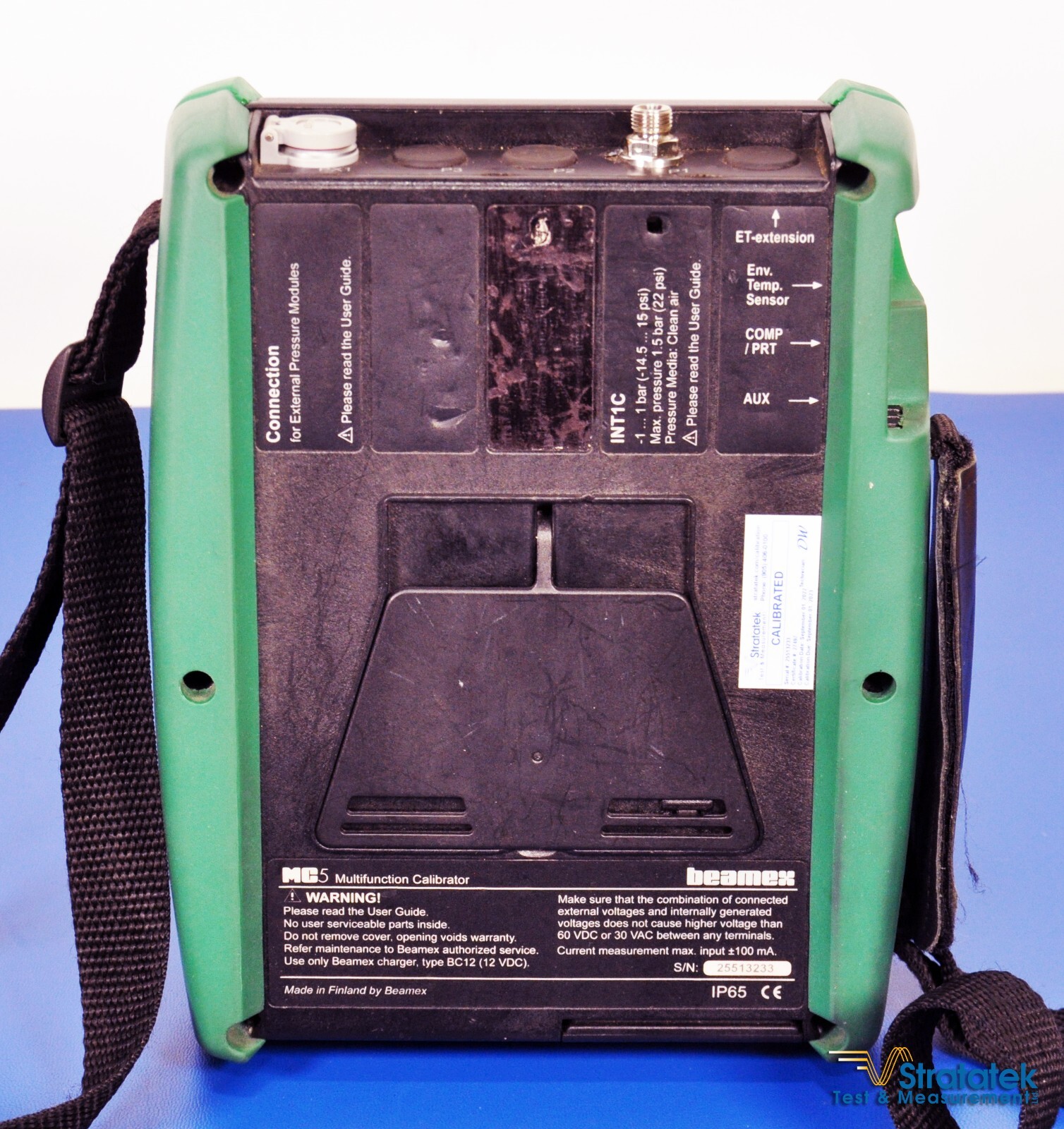 Beamex MC5 Multifunction Process Calibrator Fluke Leads - NIST Calibrated