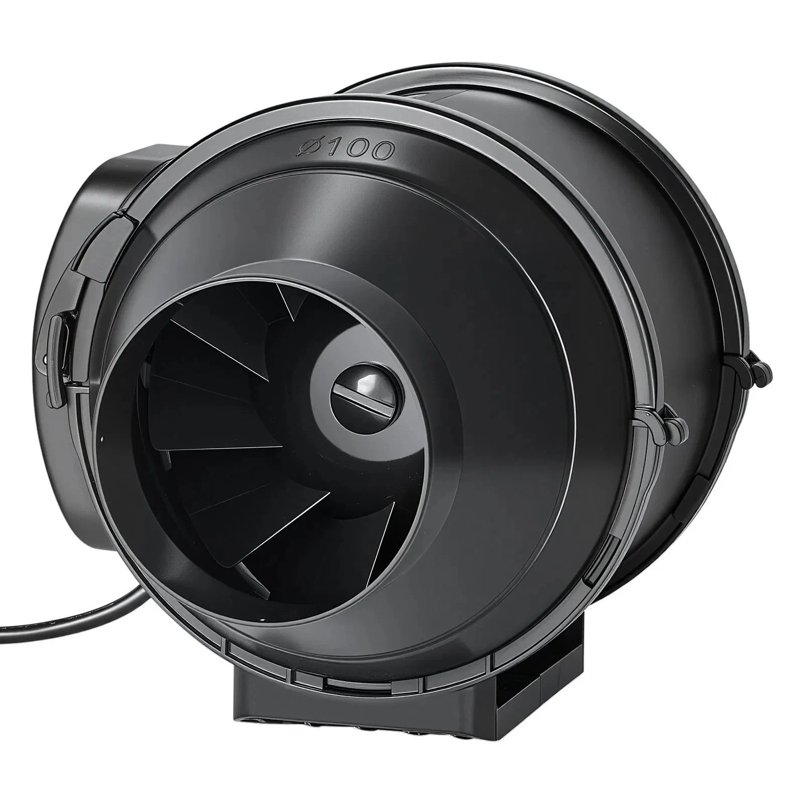Inline Duct Fan, 4 in Quiet Inline Exhaust Fan, 180 CFM Powerful AC-Motor