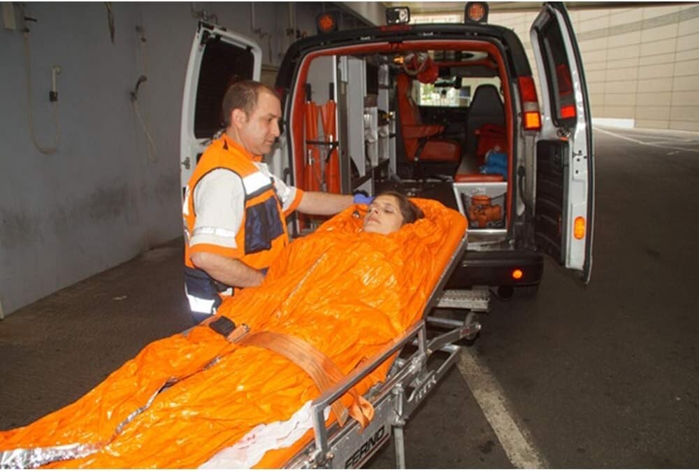 Blizzard EMS Blanket Flat Pack Reflexcell Hypothermia Prevention Trauma Care