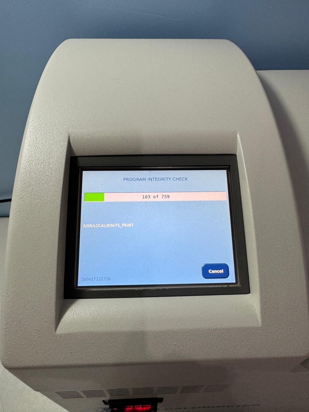 Parr 6400 Automatic Calorimeter 240V Powers On Touchscreen Works Firmware Error