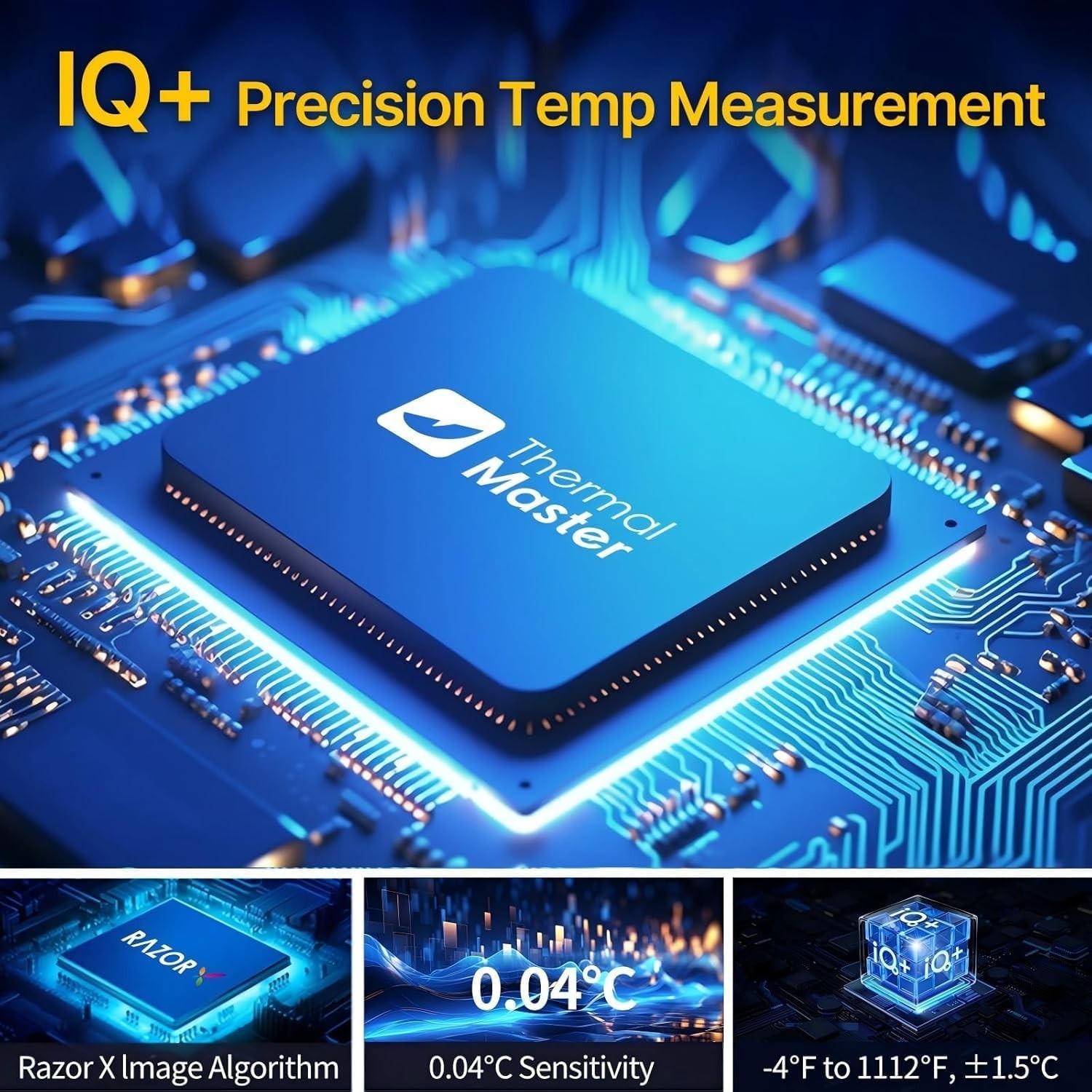 Thermal Camera for iPhone, P2 Pro Thermal Imager with Macro Lens, 512×384 I