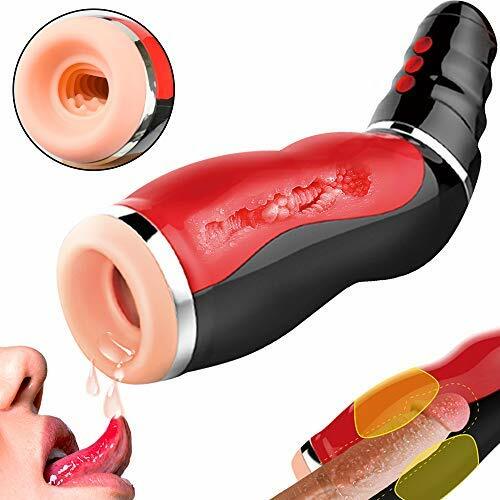 Male Automatic Sucking Male-Masturbator-Cup Blowjob Handsfree Stroker Lubricants
