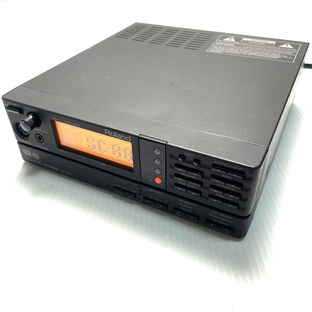 Roland SC-88 Sound Canvas MIDI Sound Module GM GS Synthesizer Audio Interface