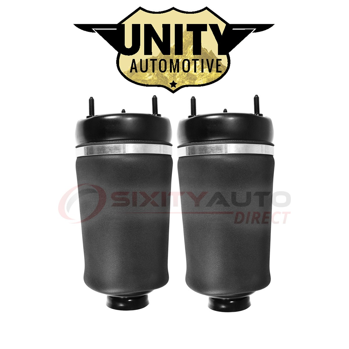 2 pc Unity Front Air Suspension Spring for 2005-2010 Mercedes-Benz ML350 - zr