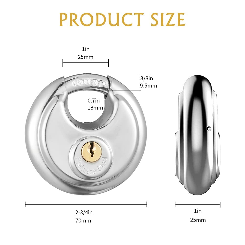 CINCINNO 12KA Pack Disc Lock