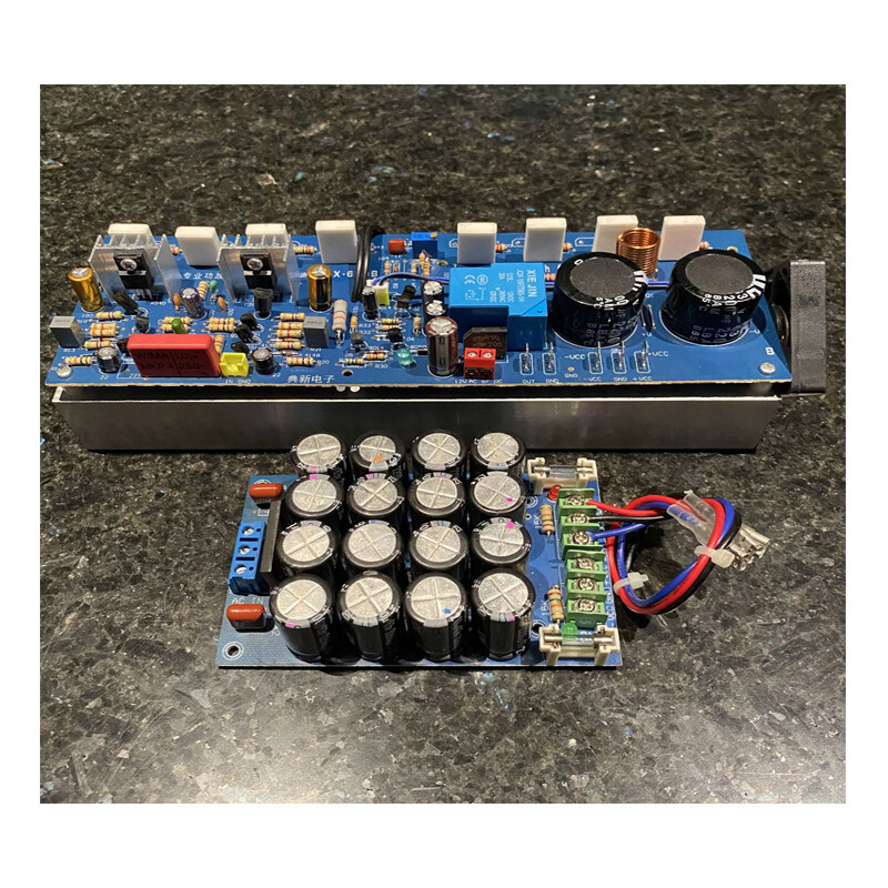600W Mono Amplifier Board A+B+ Filter Power Board Complete Set Double 24-35V