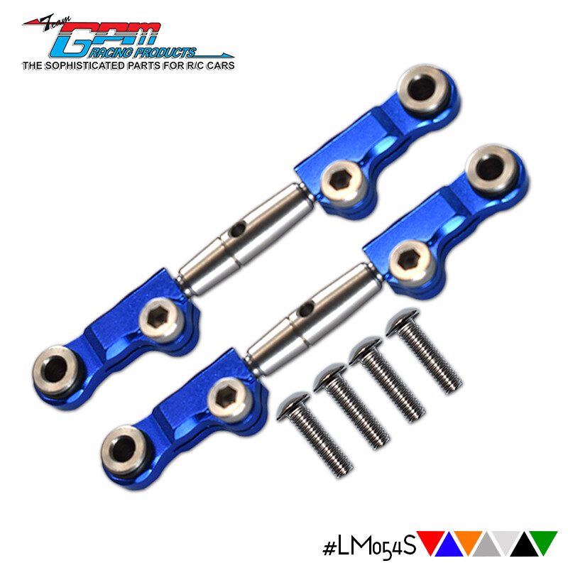 GPM Alloy+SST Front Upper Arm Tie Rod For LOSI 1/18 Mini-T 2.0 1/16 Mini-B