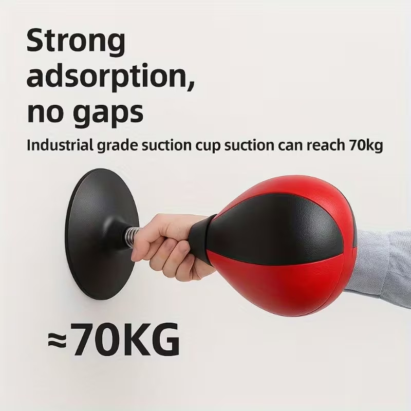 mini pungiball da scrivania ventosa boxe antistress