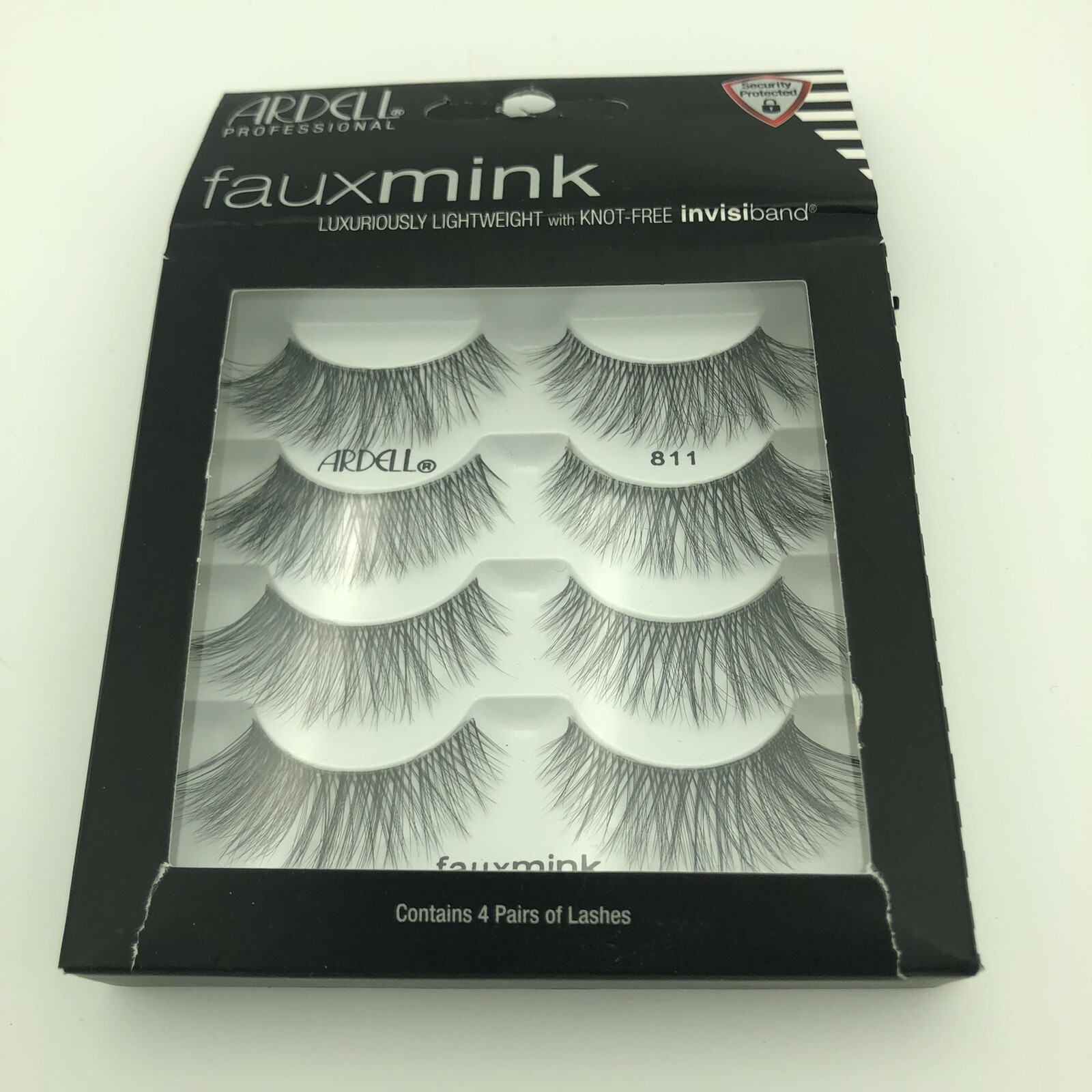 Adrell Faux mink Eyelashes #811 Contains 4 Pairs Of Lashes NIB