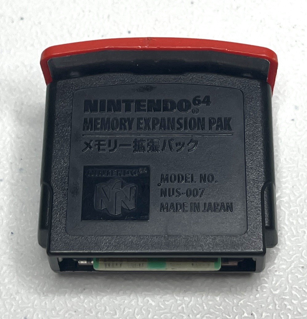 Nintendo 64 N64 Official OEM Original Expansion Pak Pack *Cleaned/Tested*