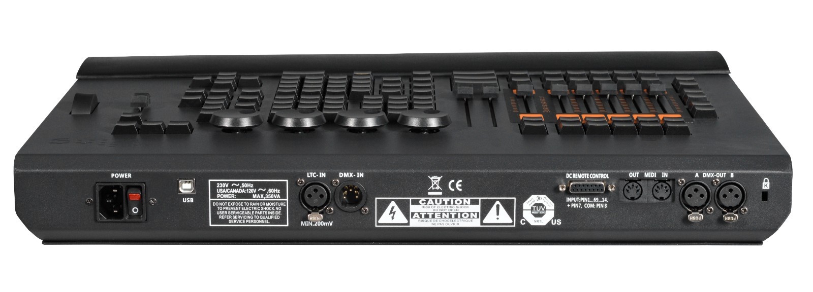 US ship onPC command wing 2 DMX Controller Console for Show Party club+road case