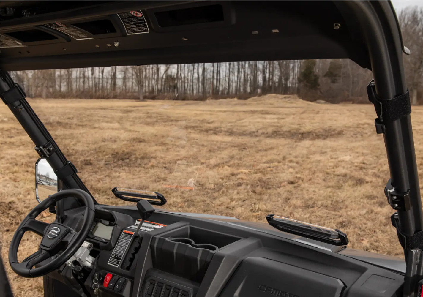 SuperATV Vented Full Windshield for CFMoto UForce 1000/XL