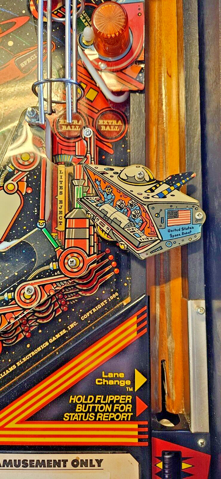 PIN*BOT Pinball Machine - Williams 1986