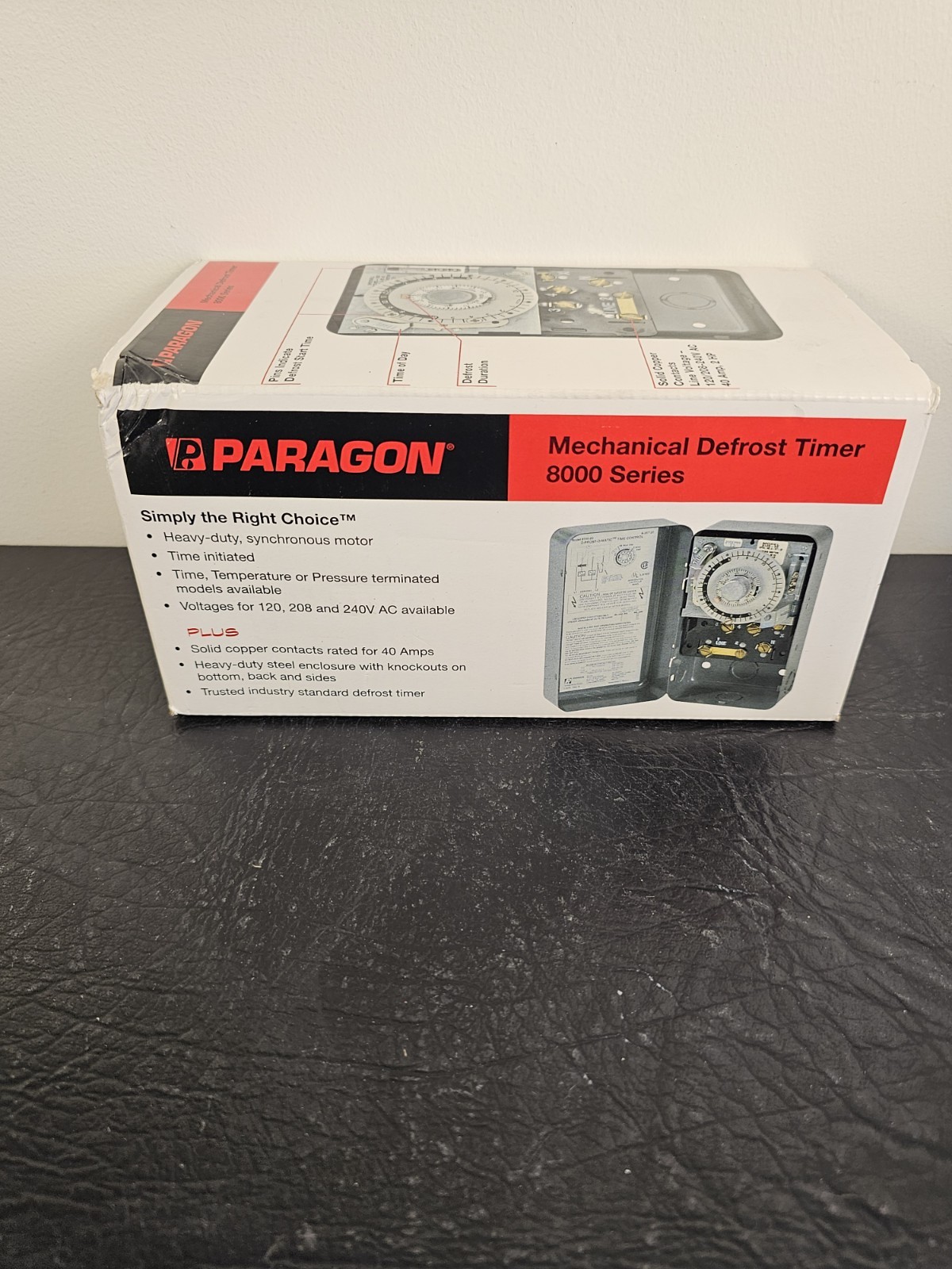 Paragon 8000 Series Mechanical Defrost Timer 120/208-240V AC