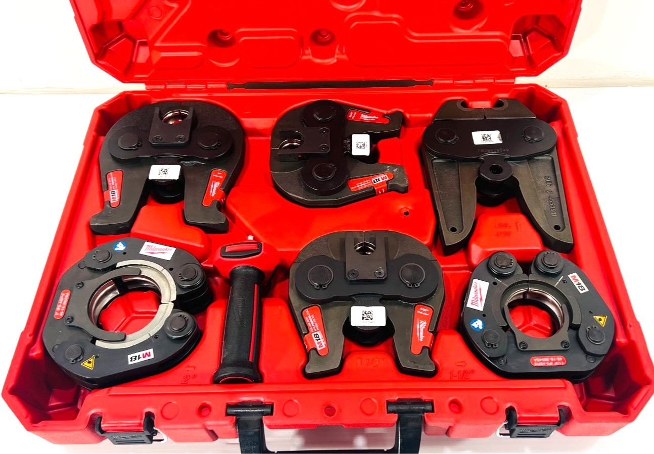 Milwaukee ½"–2” IPS-ASP Press Jaw & Ring Kit 49-16-2691SA for M18 Press Tool