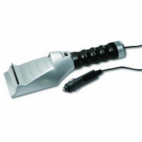 Heated Ice/Snow Scraper for Auto/winter vehicles w/LED light 12 volt-Great Gift