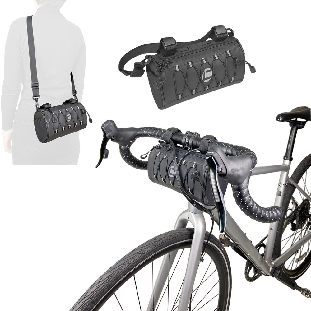 MTB Road Folding Bike Bicycle Handlebar Front Bag Storage Shoulder Bag Cycling