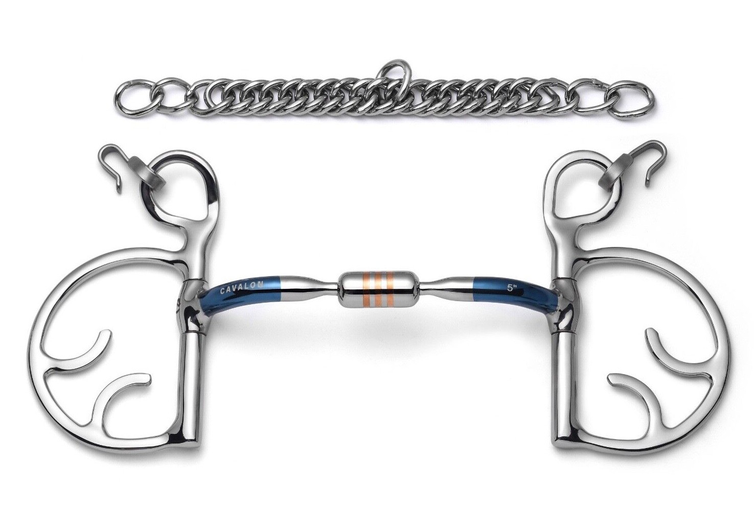 Cavalon Kimberwick Capsule Sweet Iron Curb Bit