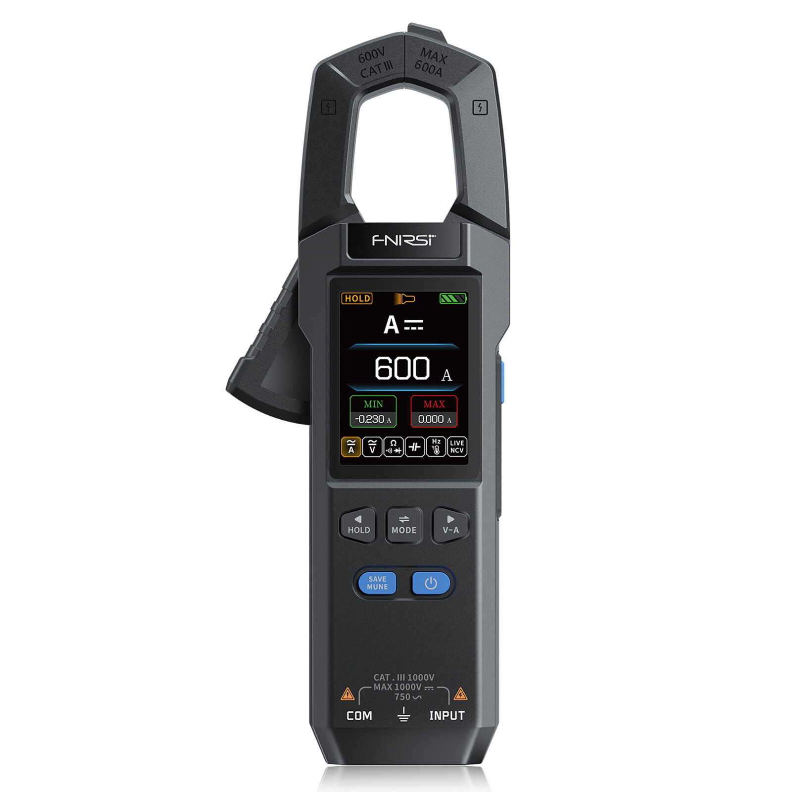 DMC-100 Current Clamp Meter, 600A Digital Multimeter