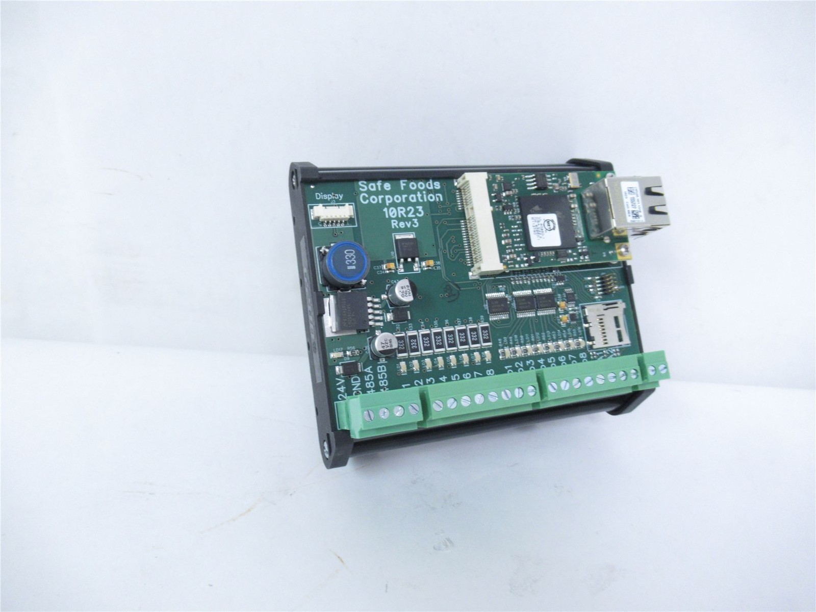 242421 New-No Box; Safe Foods Corp 10R23 Controller Micro 2AD 8 Output