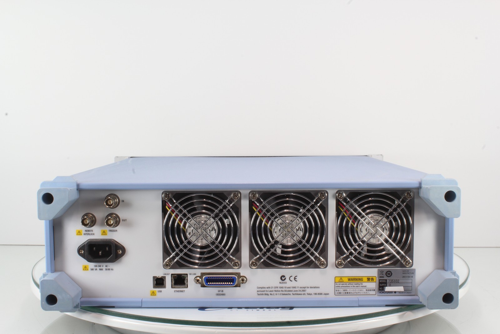 Yokogawa Ando AQ2212 Frame Controller (9 Slots)