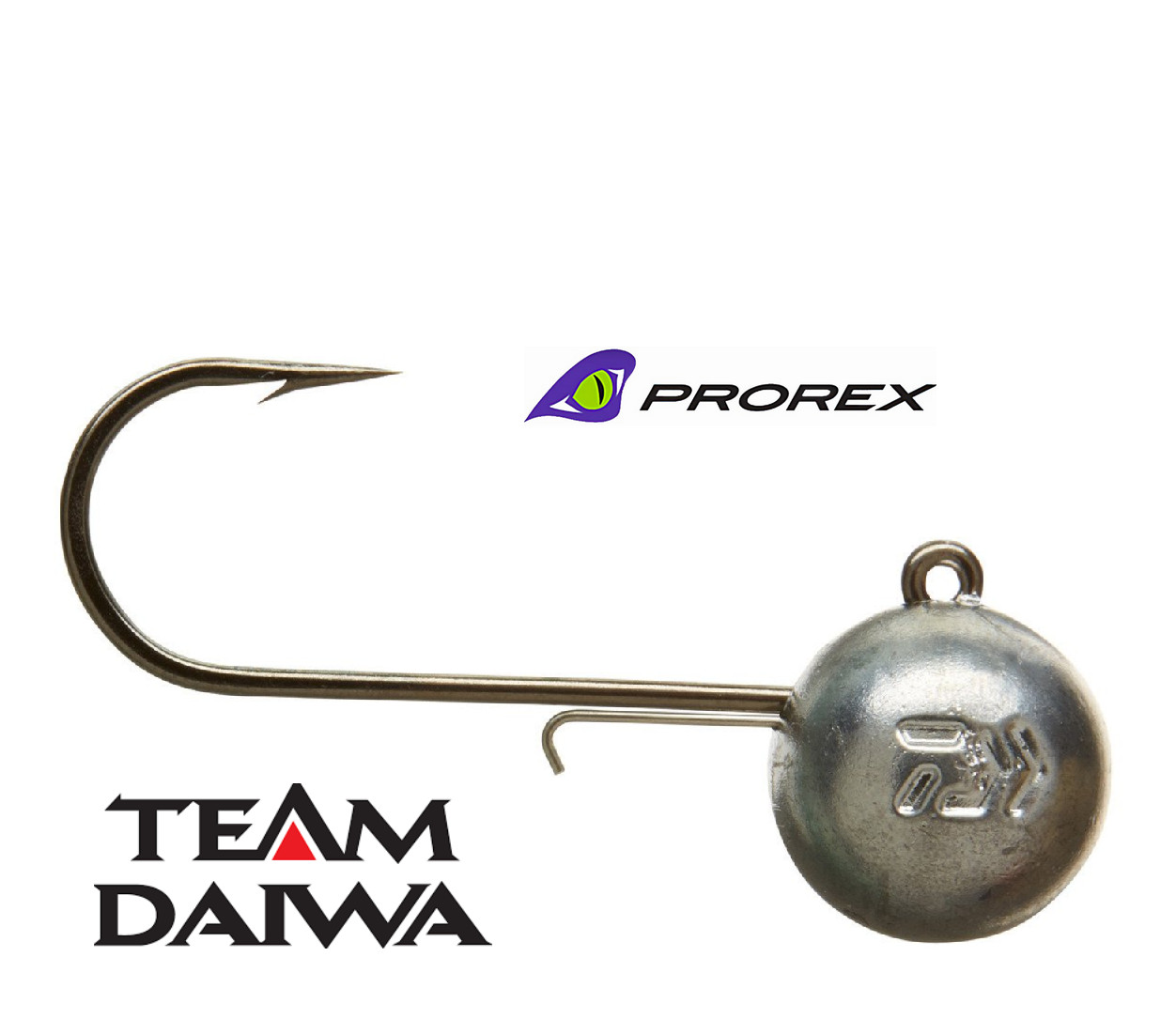 25 x SIZE 6/0 DAIWA PROREX ROUND JIG HEAD 30g CW WIRE KEEPER SOFT LURES LIVEBAIT