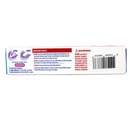 5 Pack Fixodent Original Denture Adhesive Cream 2.4Oz Each