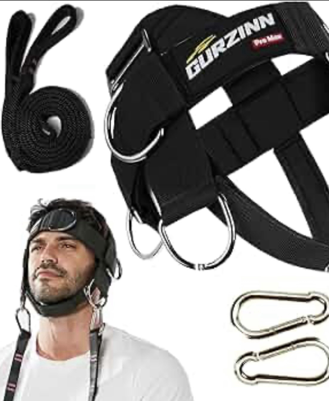 Gurzinn Max Pro Neck Harness Weight Training Brand New.