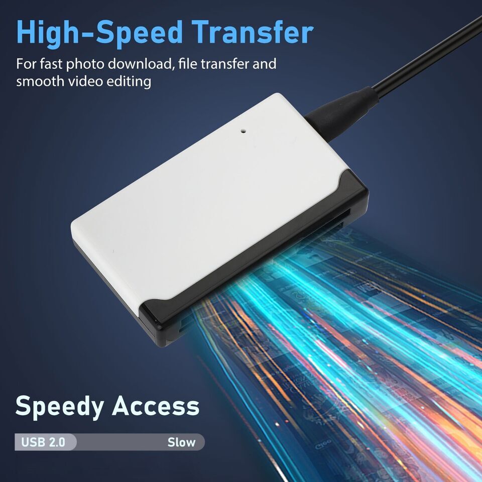 Card Reader USB 2.0 Type C Micro SD TF CF Smart Memory Adapter Laptop Computer