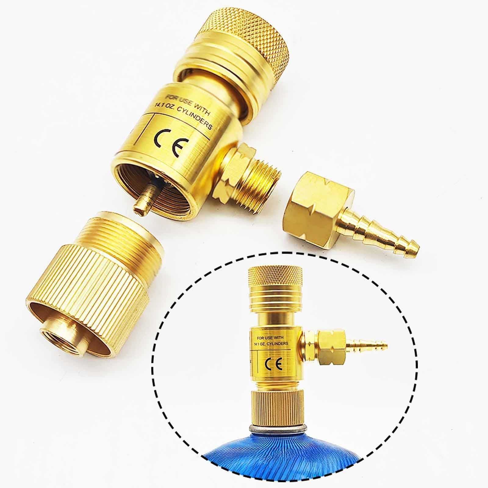 Pressure Regulator Gas Valve Spare Parts Explosionproof Stable Mapp Transfer