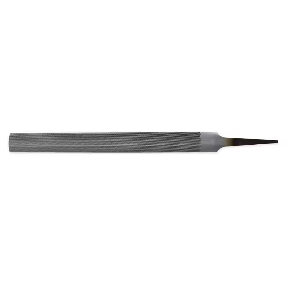Nicholson 6 In. Double Cut Bastard Half round File