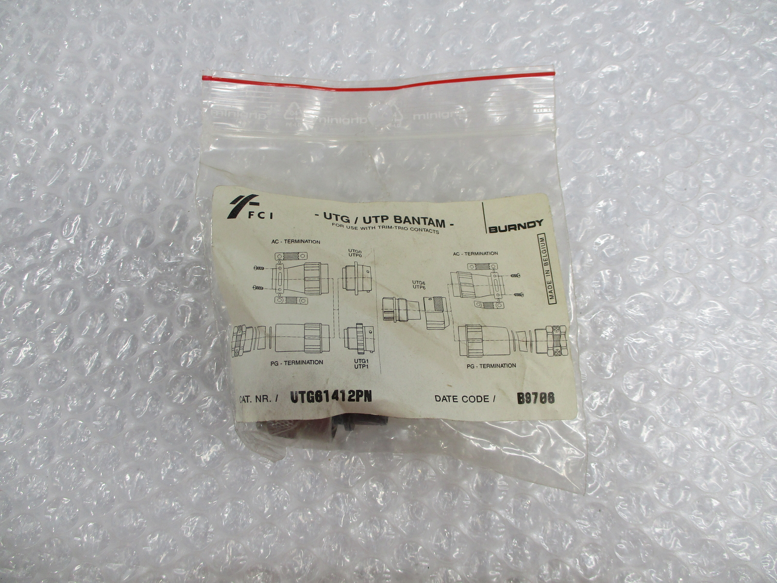FCI UTG61412PN CONNECTOR NSMP
