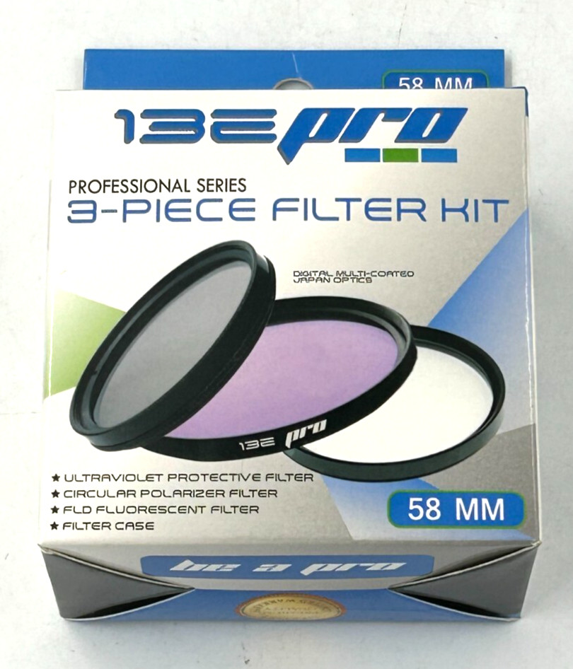 BEPRO 58mm 3pc Filter Kit BPFLK-58