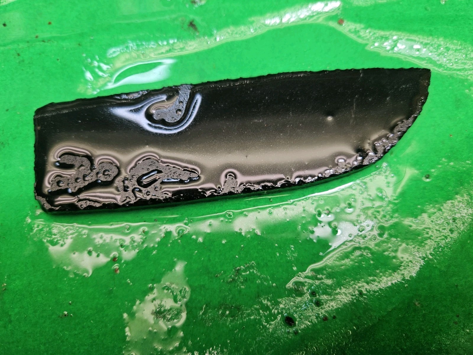 1 Each Rainbow Obsidian Knife Flint Knapping Preform Blank