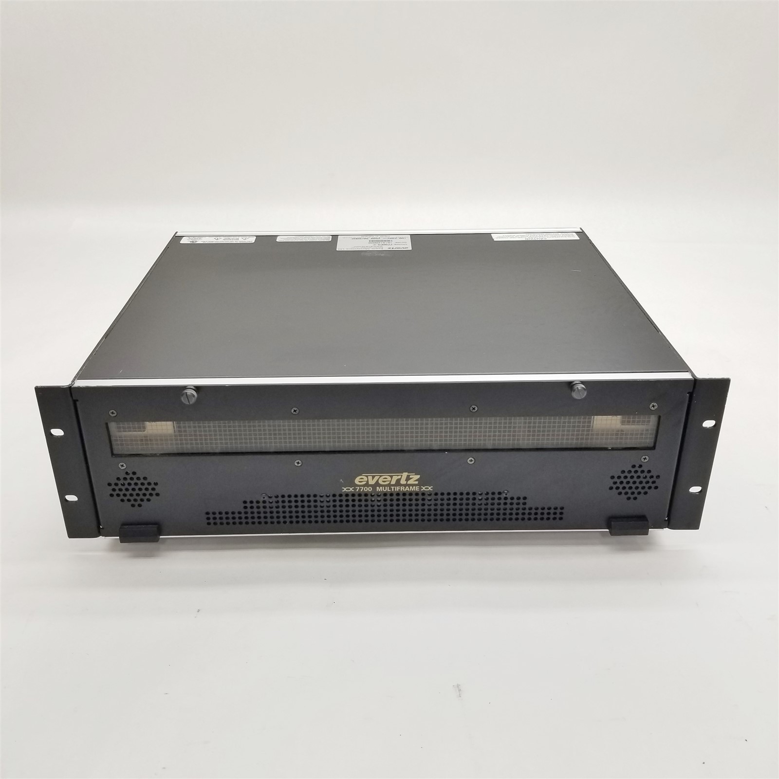 Evertz 7700FR-C Multiframe Chassis w/1*7700FC 6*7736CE2-A4 Module Controller
