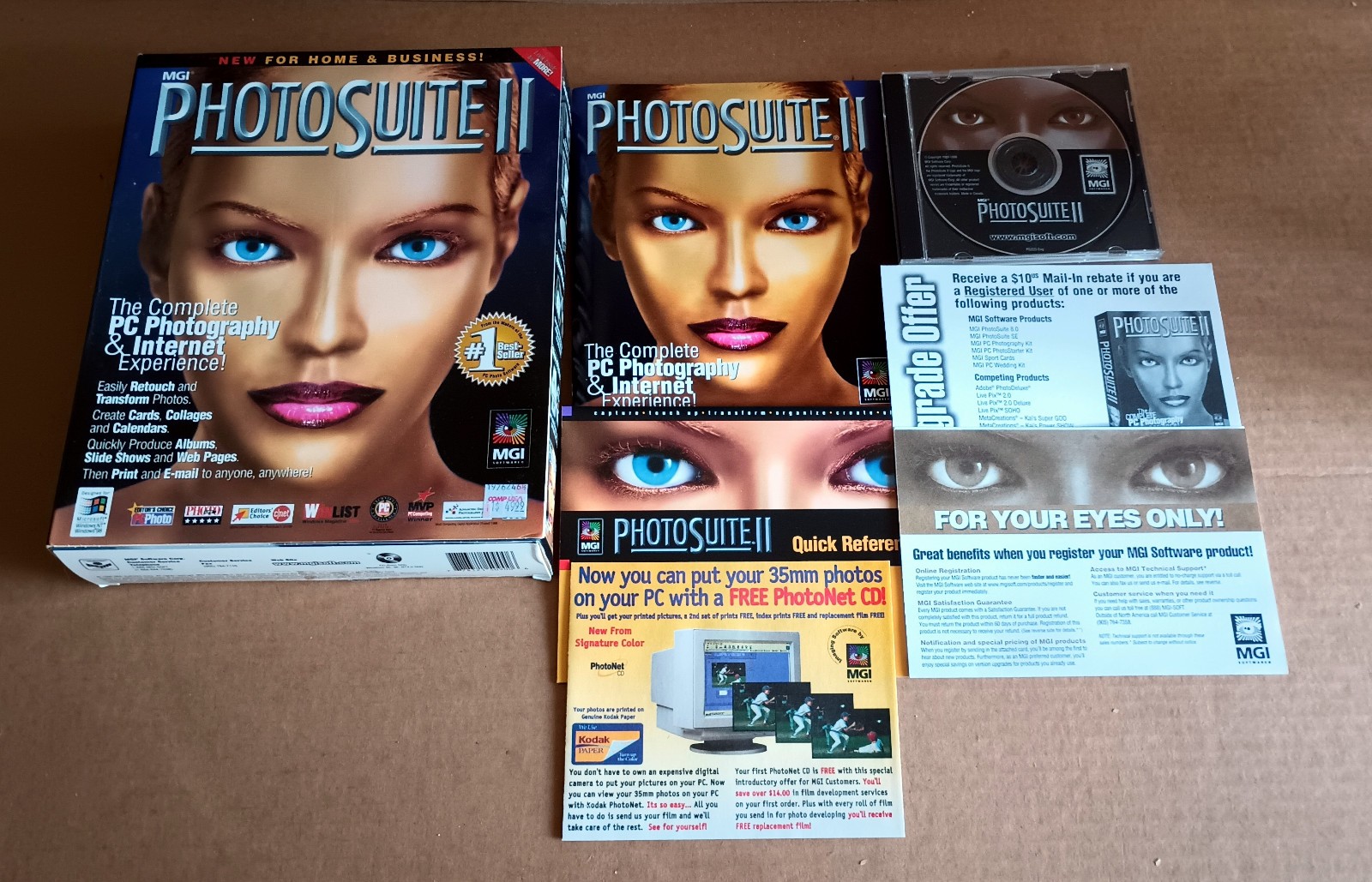 MGI PhotoSuite II (1999) (Windows 95 / 98 / NT 4.0)