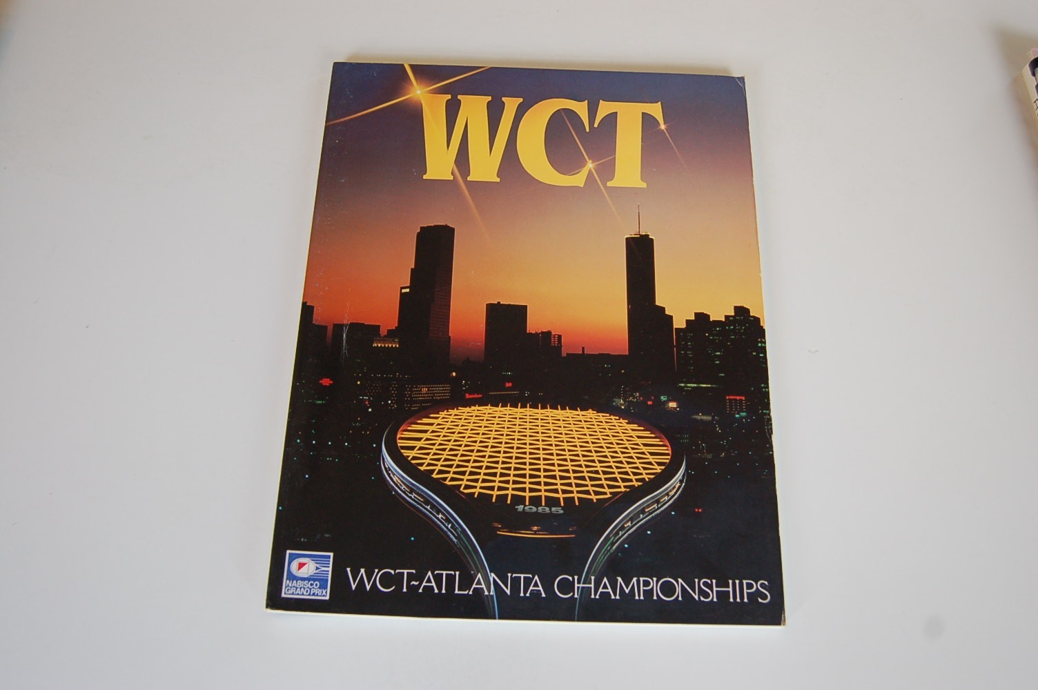 1985 WCT Atlanta Championships Tennis Program