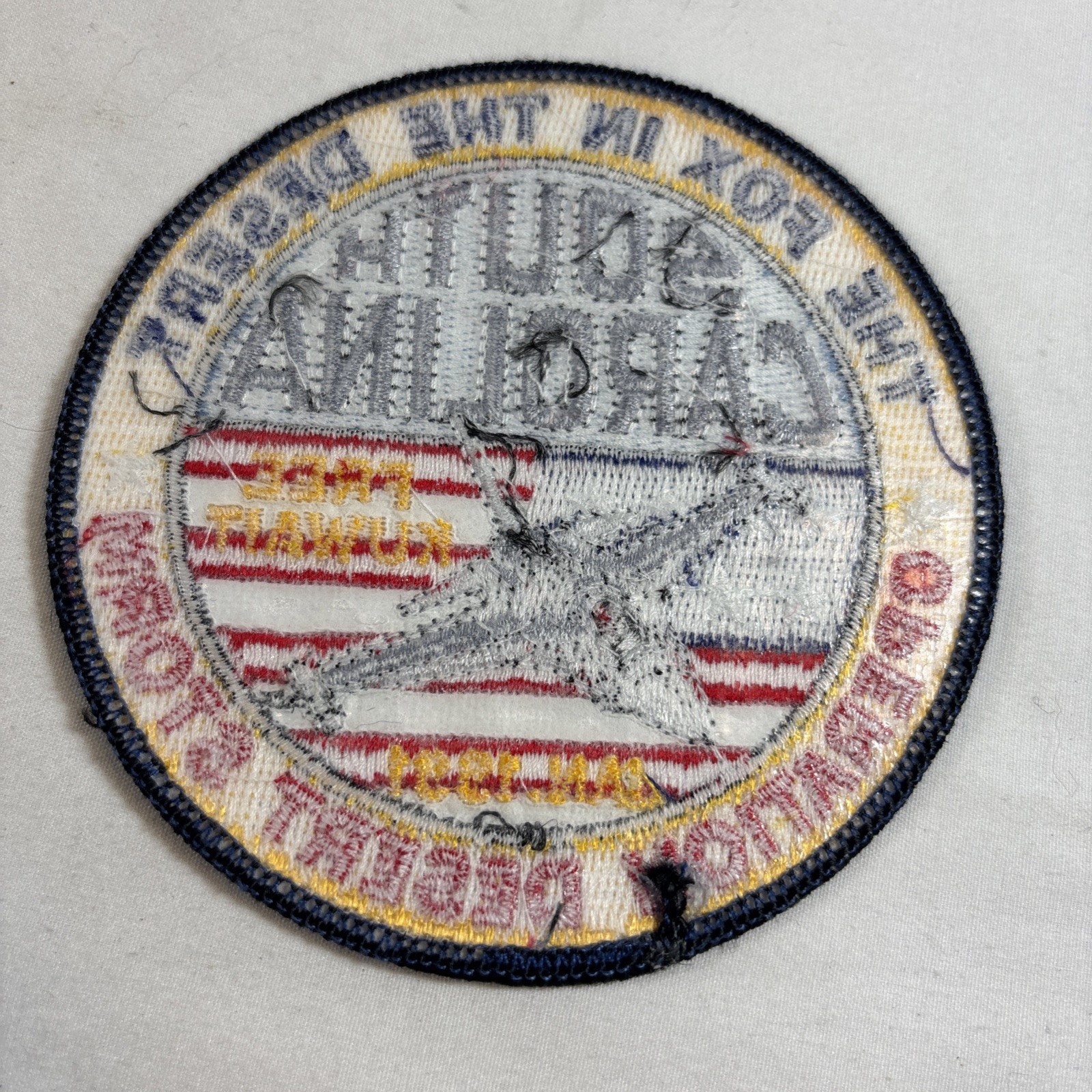 USAF 157th Tactical Fighter Squadron Operation Desert Storm Patch